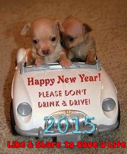 Happy New Year Don't Drink and Drive