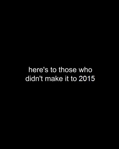 Here is to those Here is to those