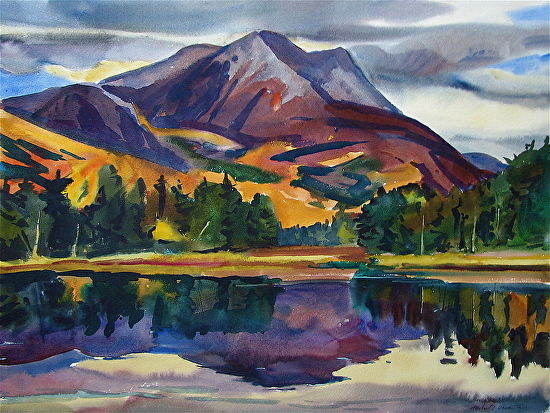 Katahdin from Kidney Pond