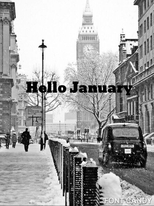 Hello January