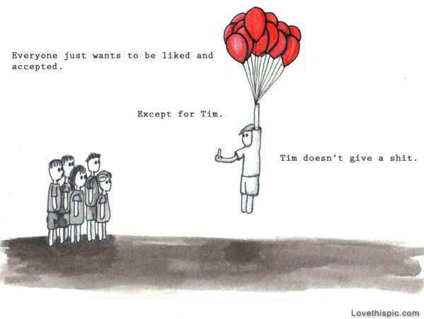 tim doesnt care