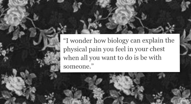 The pain without you