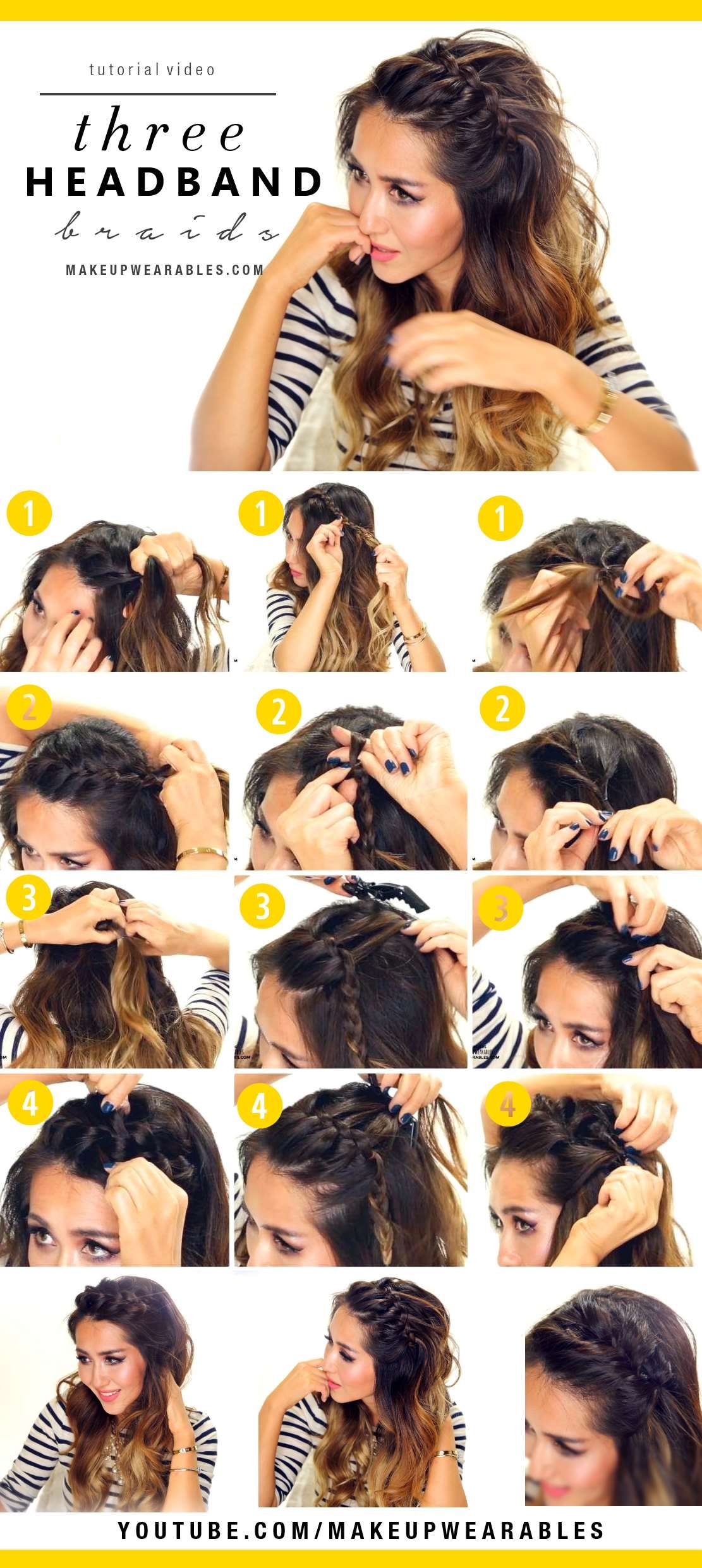 Three Headband Braid