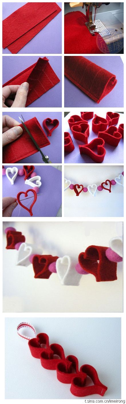 DIY Valentines Garland DIY Valentines Garland