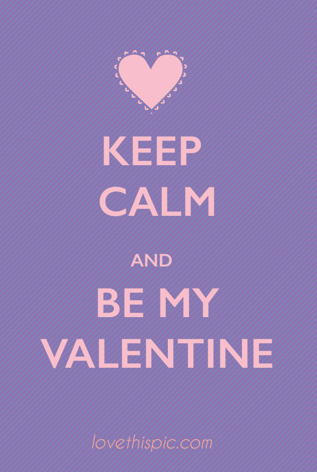 Be my valentine 