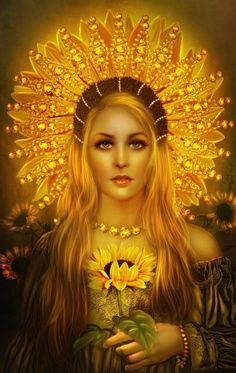 Sunna ..Norse Godess of the Sun