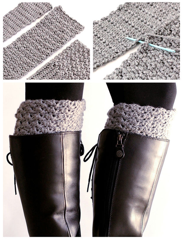 DIY Crochet Boots