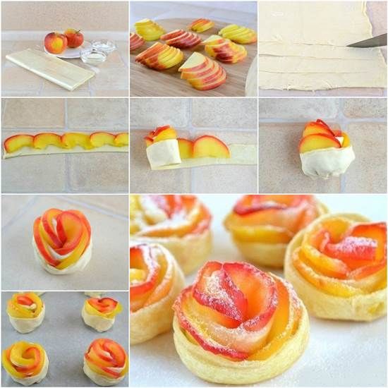 DIY Apple Rose Pastry