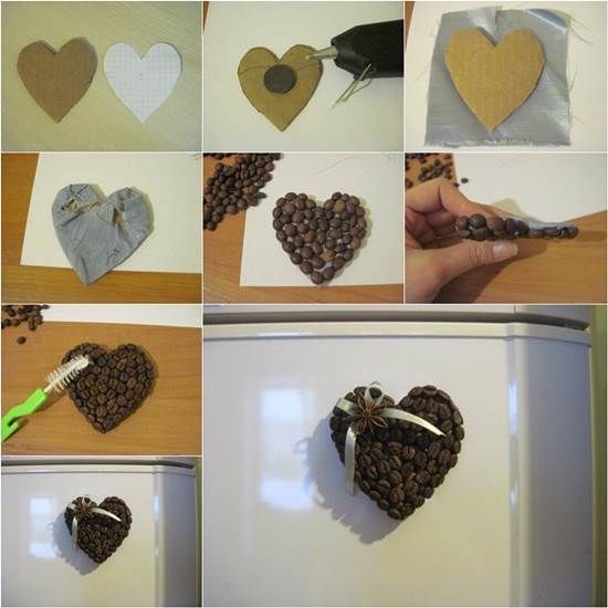 DIY Coffee Bean Magnet DIY Coffee Bean Magnet