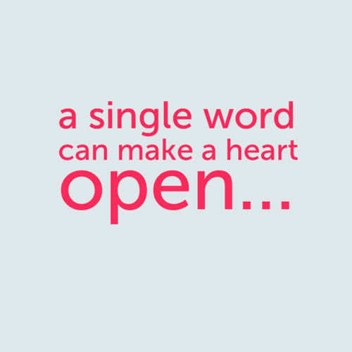 a single word