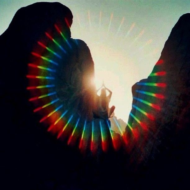 Rainbow meditation
