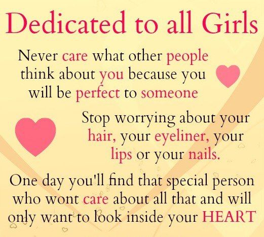 Dedicated to all Girls