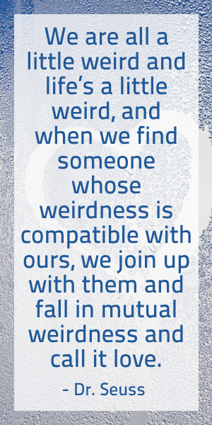 We are all a little weird and life's a little weird... We are all a little weird and life's a little weird...