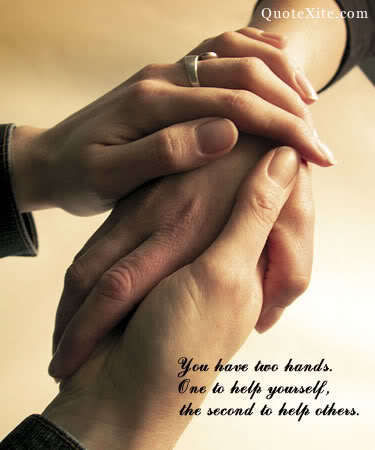 Two hands