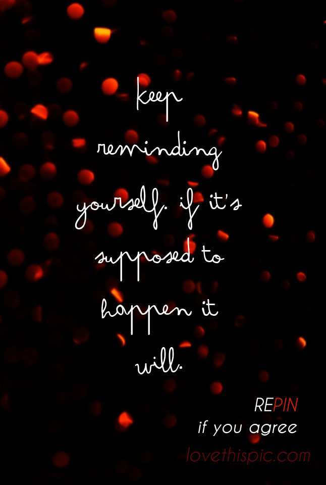 It will