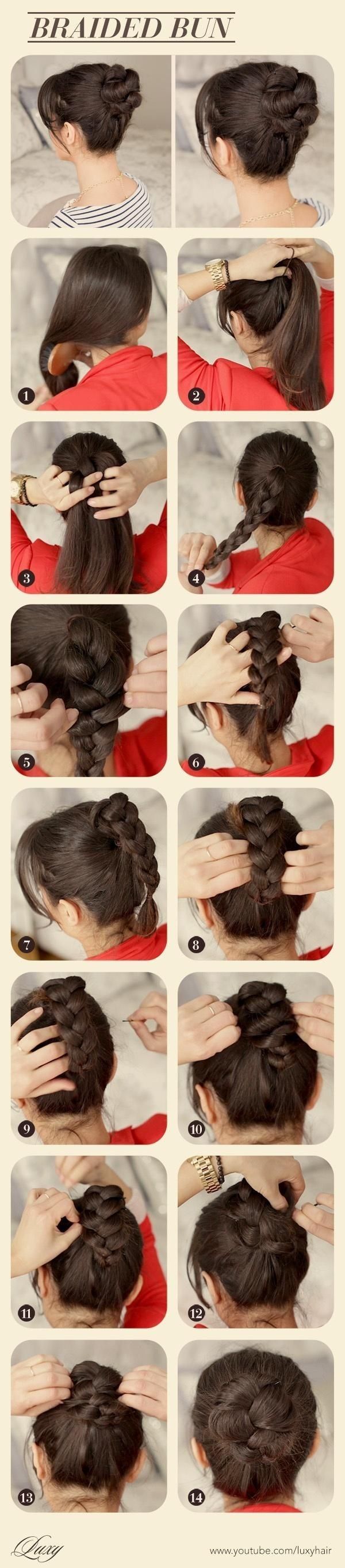 DIY Braided Bun