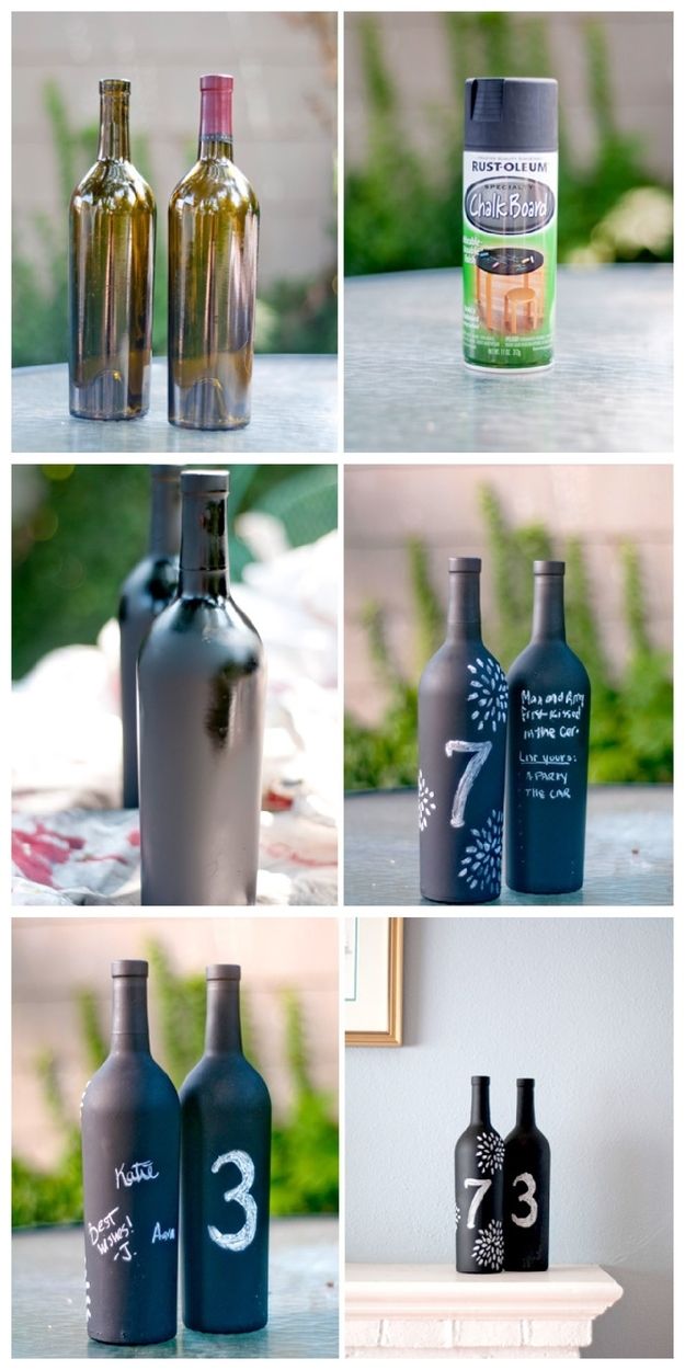 DIY Wine Bottle Makeover DIY Wine Bottle Makeover
