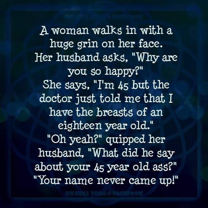 Husband and Wife Joke