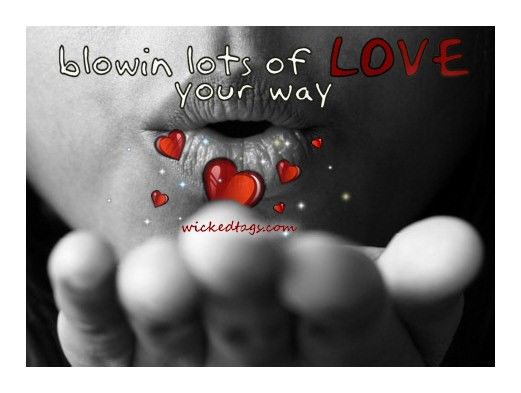 Blowing Love your way
