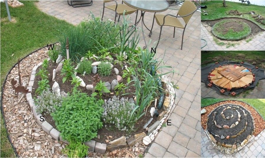 How to make a diy herb spiral garden How to make a diy herb spiral garden