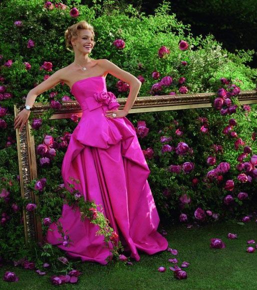 Hot Pink Ball Gown Hot Pink Ball Gown