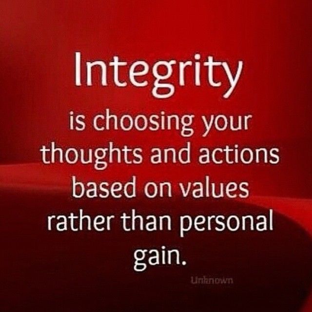Integrity