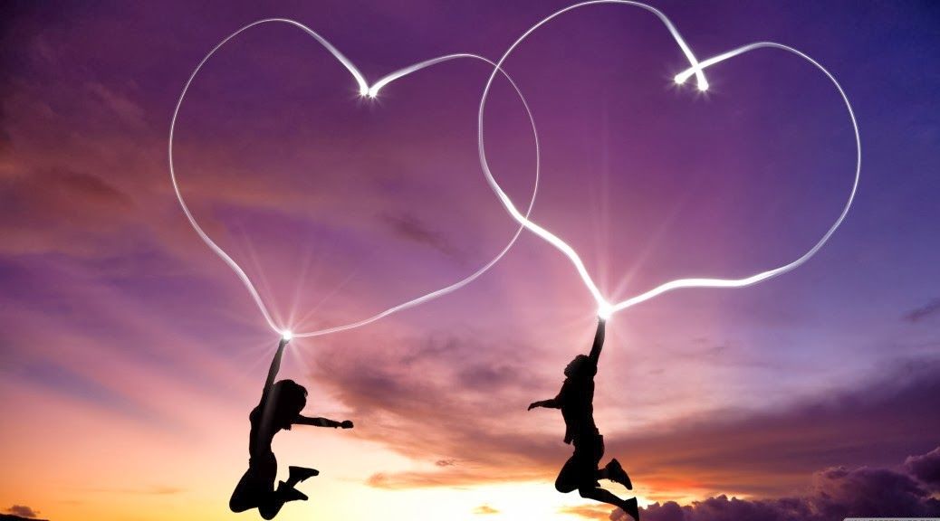 Heart lights Heart lights