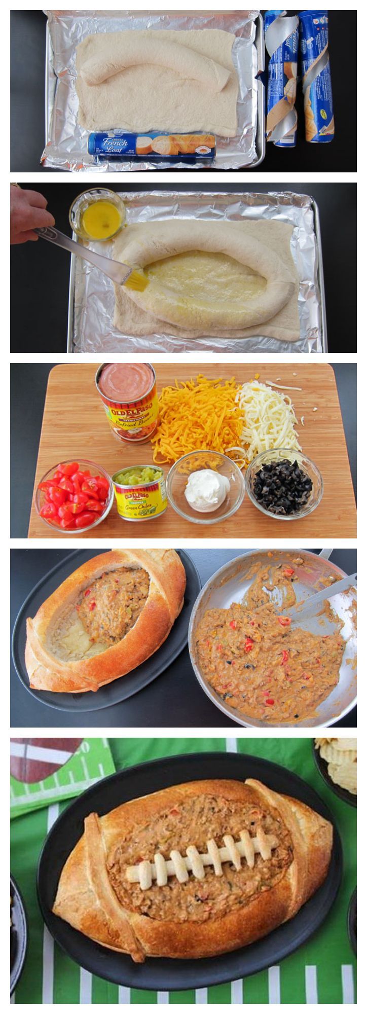 DIY Football Taco Bowls