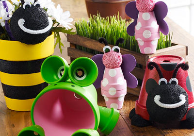 DIY Clay Pot Critters
