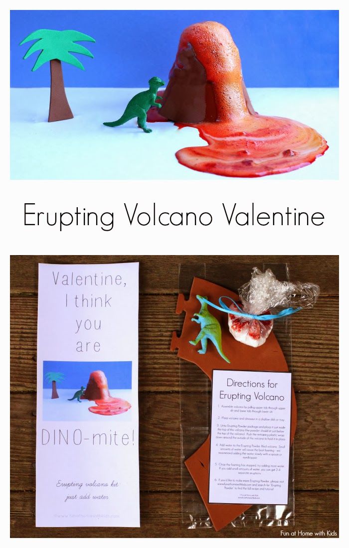 How to make an erupting Volcano Valentine How to make an erupting Volcano Valentine