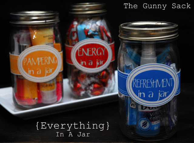 Gifts in a jar for Valentines Day Gifts in a jar for Valentines Day
