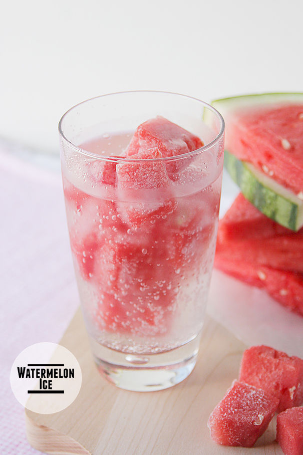 How to make watermelon ice