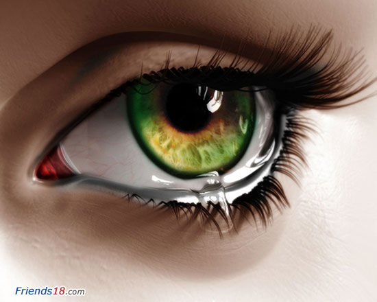 Teary eye Teary eye