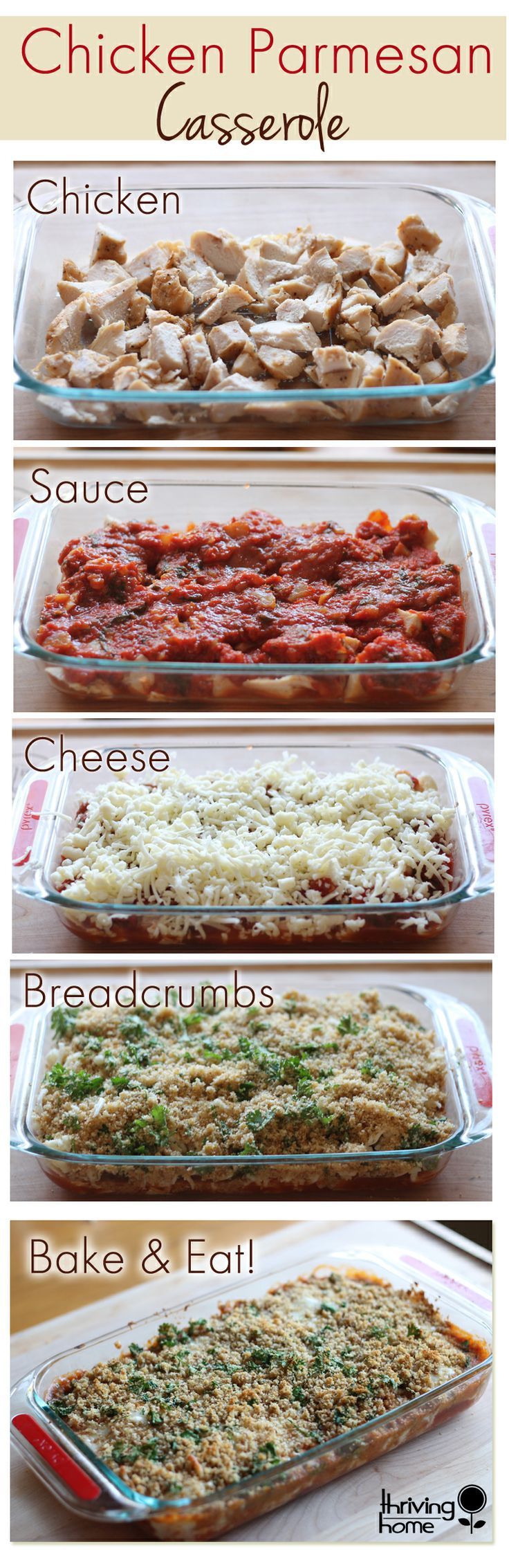 Chicken Parmesan Casserole Recipe
