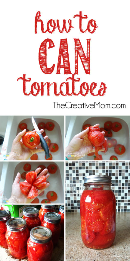 How to can tomatoes