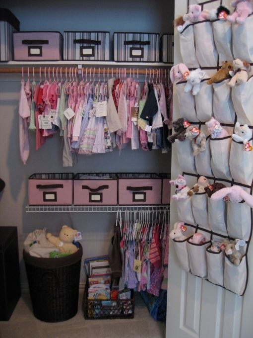 Organized Kids Closet