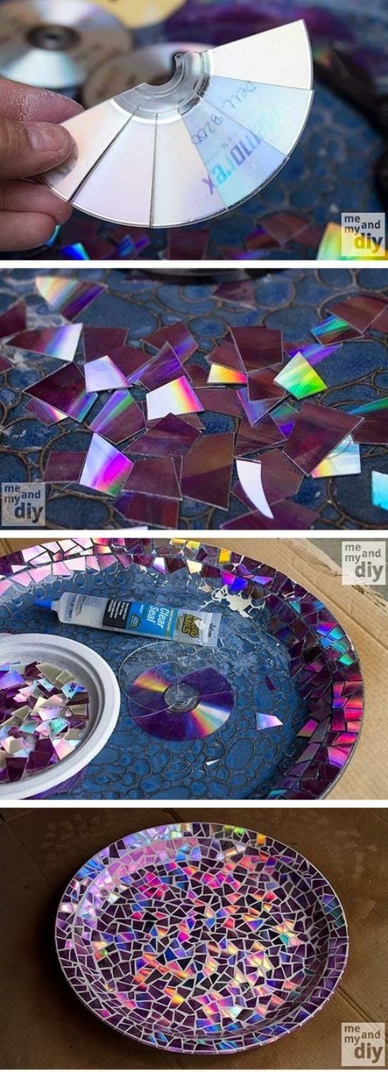 DIY Tile Birdbath DIY Tile Birdbath