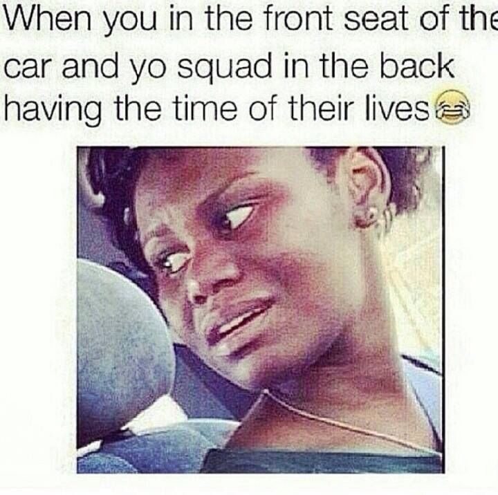 When you in the front When you in the front
