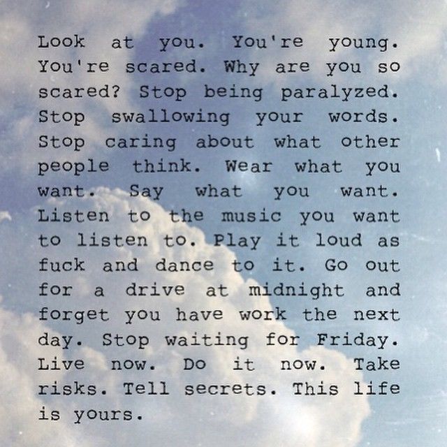 This life is yours