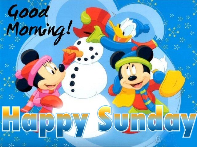 Good Morning Happy Sunday