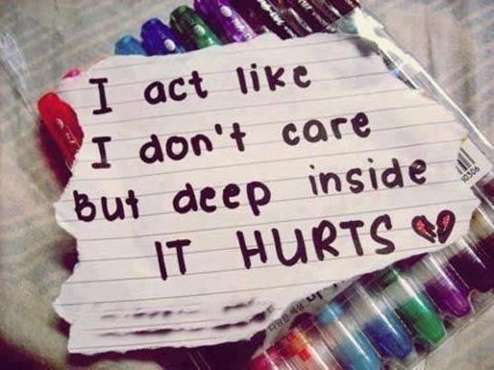 It hurts It hurts