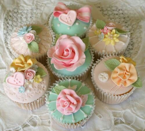 Pretty Pastel Cupcakes Pretty Pastel Cupcakes