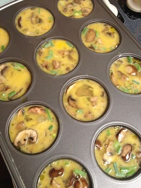 Omlette Muffins Omlette Muffins