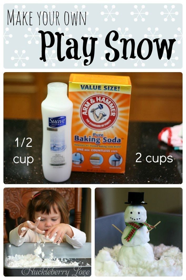 Make Your Own Play Snow