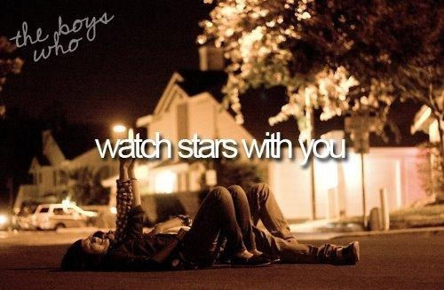 The boys who watch stars with you The boys who watch stars with you