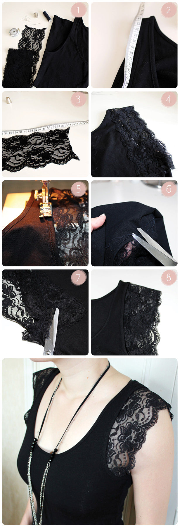 How to dress up an old tank top