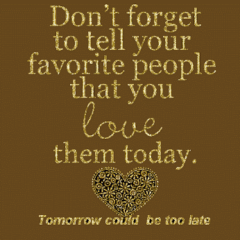 Don't forget...