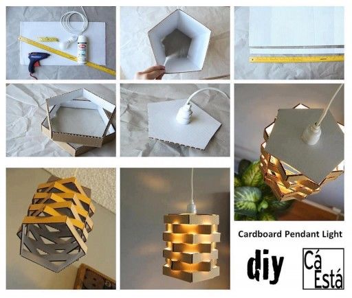 DIY Cardboard Light DIY Cardboard Light