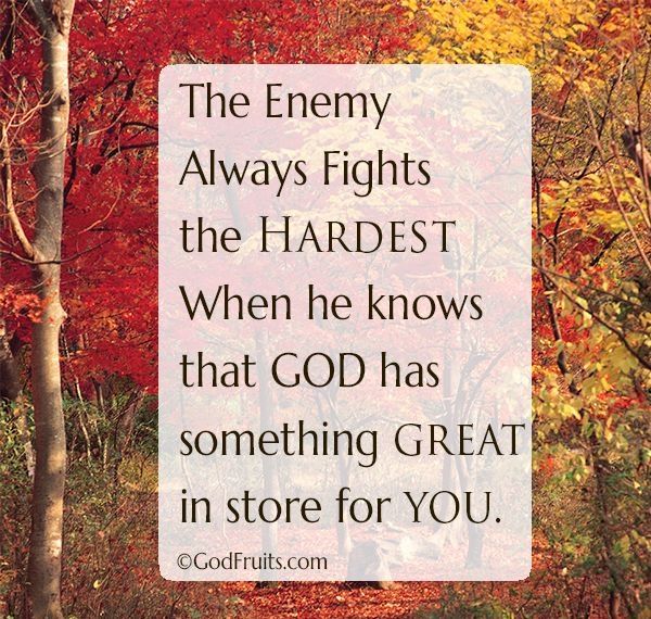 When God has something in store for you