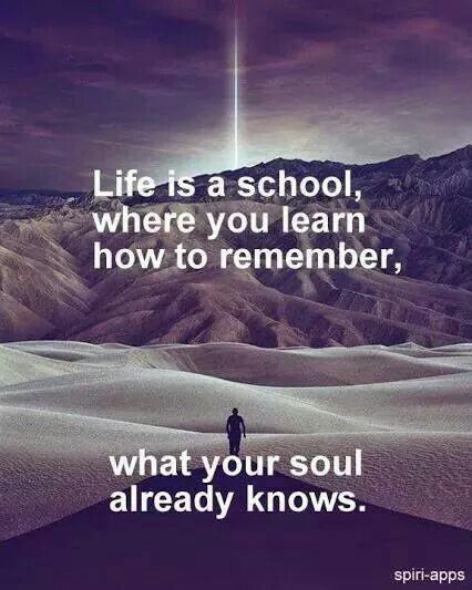 Life is a school